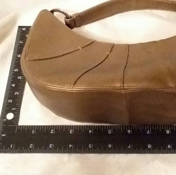 Tommy Hilfiger small metallic gold purse - Picture 3 of 5